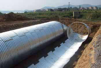 公路钢波纹涵管有效提升行车的舒适性