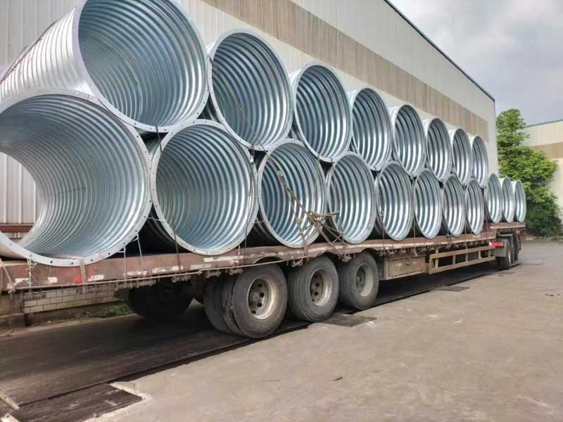 整装金属波纹管实景拍摄